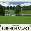 Blenheim Grounds Cream Railway Poster